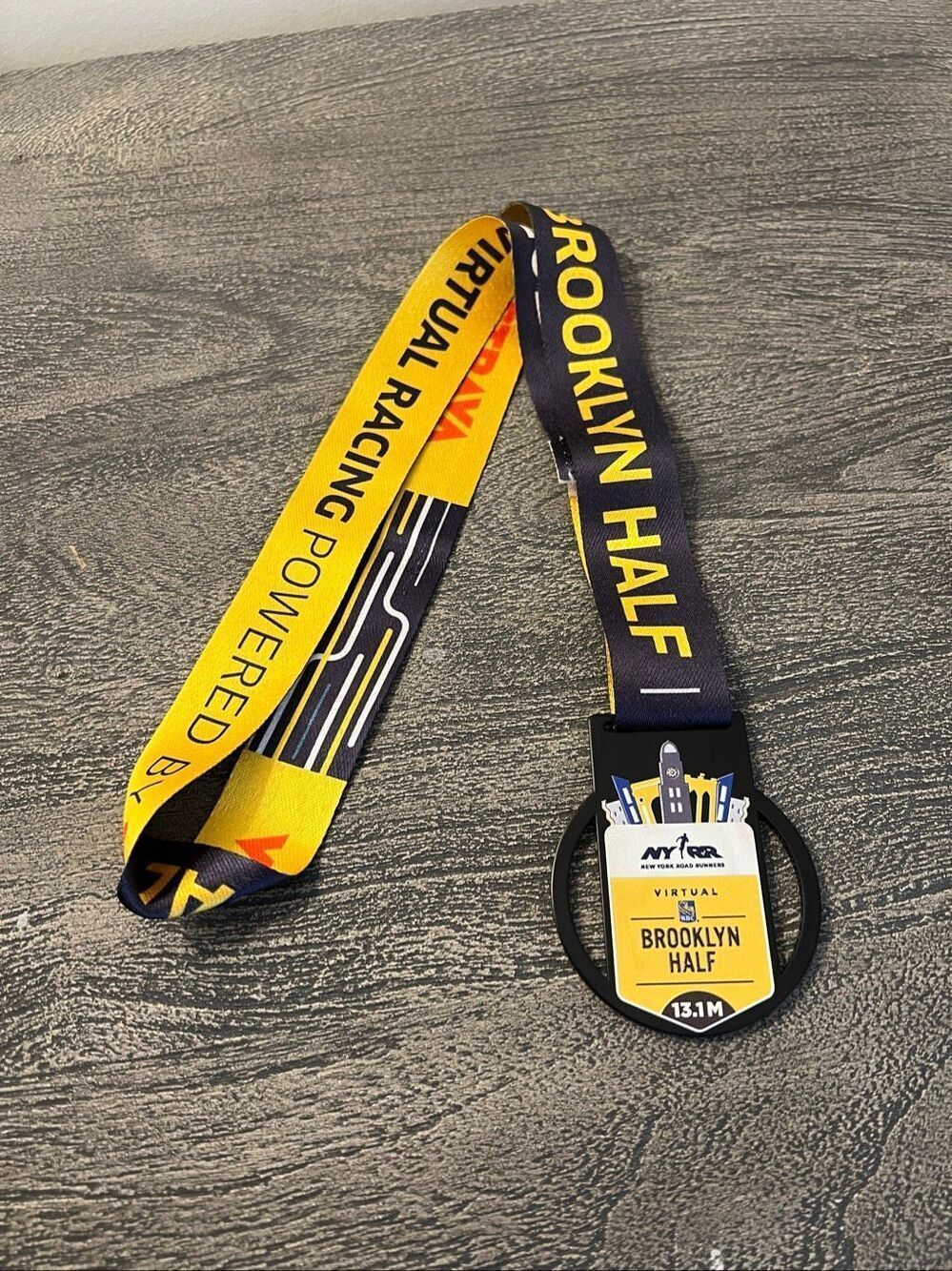 2024 NYRR Virtual Brooklyn Half Marathon Medal – 13.1 Miles | Official Race Meda